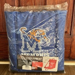 University of Memphis padded stadium seat